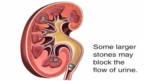 Story of 17 mm Renal Calculus / 17 mm urine stone.